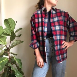 Pendleton Wool Flannel Button Up Shirt